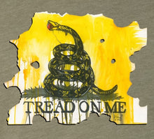 Load image into Gallery viewer, Tread on Me Olive Green T-Shirt
