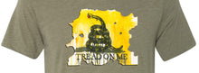 Load image into Gallery viewer, Tread on Me Olive Green T-Shirt
