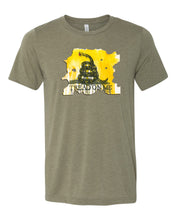 Load image into Gallery viewer, Tread on Me Olive Green T-Shirt
